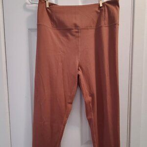 Girlfriend Collective Rye Rib High-rise Legging